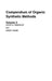 Compendium of Organic Synthetic Methods by Louis S. Hegedus