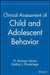 Clinical Assessment of Child and Adolescent Behavior by H. Booney Vance