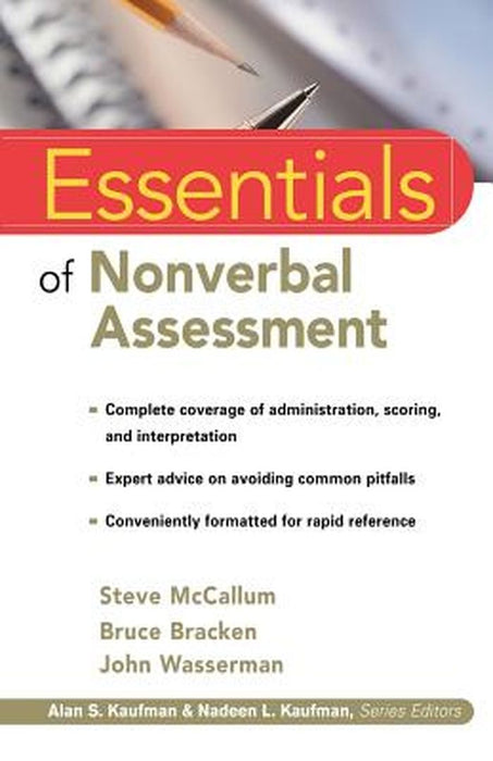 Essentials of Nonverbal Assessment by Steve McCallum