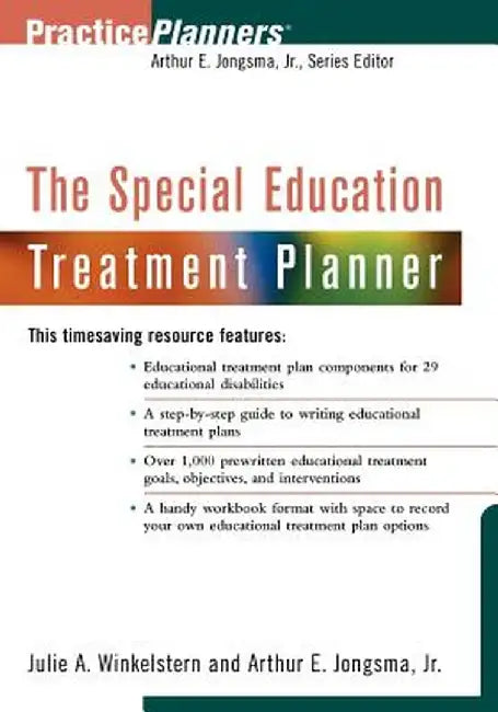 The Special Education Treatment Planner by Julie A. Winkelstern