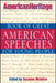 American Heritage Book of Great American Speeches for Young People by Editor: Suzanne McIntire