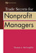 Trade Secrets for Nonprofit Managers by Thomas A. McLaughlin