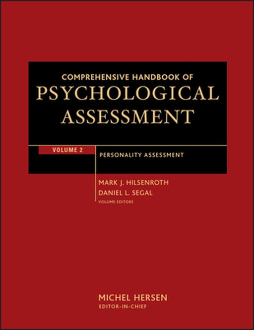 Comprehensive Handbook of Psychological Assessment, Volume 2: Personality Assessment by Mark J. Hilsenroth