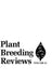 Plant Breeding Reviews, Volume 21 by Jules Janick