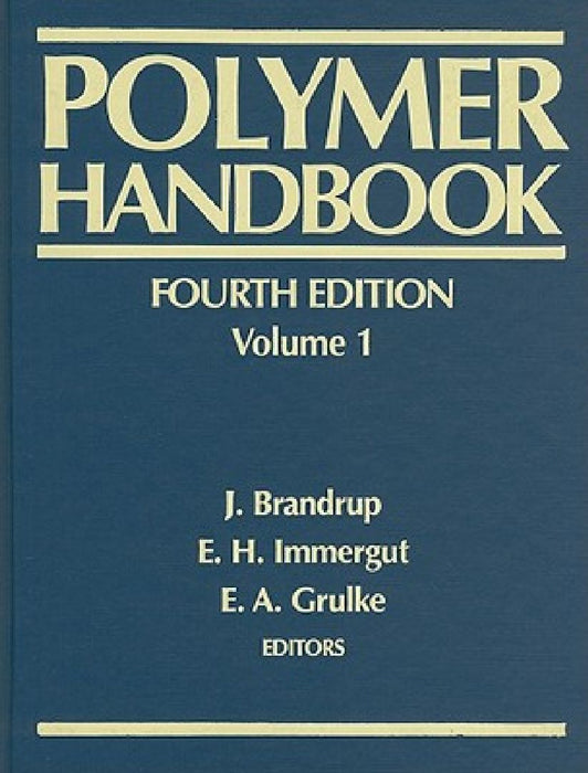 Polymer Handbook by J. Brandrup