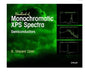 Handbook of Monochromatic XPS Spectra: Semiconductors by B. Vincent Crist