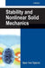 Stability and Nonlinear Solid Mechanics by Quoc Son Nguyen