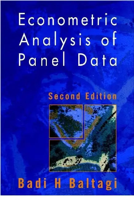 Econometric Analysis Of Panel Data 