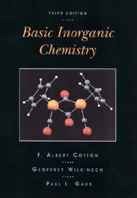 Basic Inorganic Chemistry by F. Albert Cotton
