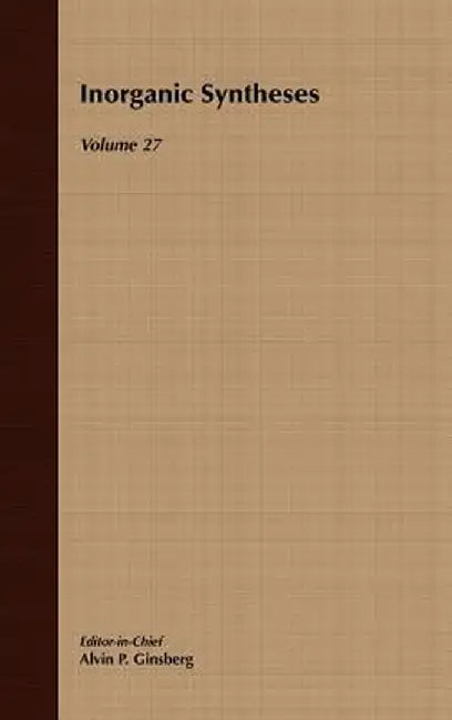 Inorganic Syntheses by Alvin P. Ginsberg