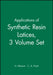 Applications of Synthetic Resin Latices , 3 Volumes, Set , by H. Warson, C. A. Finch