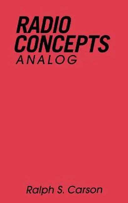 Radio Communications Concepts: Analog by Ralph S. Carson
