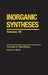 Inorganic Syntheses by Thomas Rauchfuss