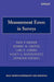 Measurement Errors in Surveys by Paul P. Biemer