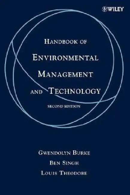 Handbook of Environmental Management and Technology by Gwendolyn Burke