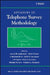 Advances in Telephone Survey Methodology by James M. Lepkowski