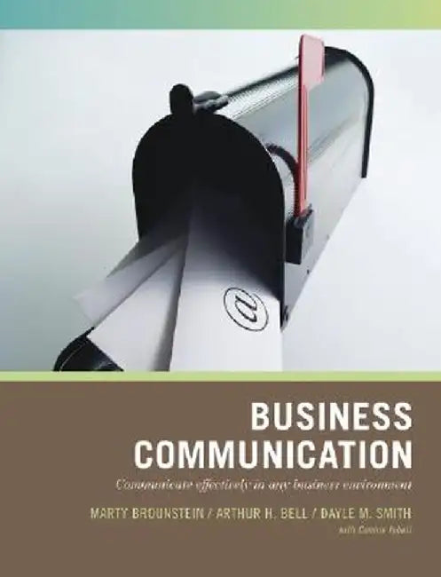 Wiley Pathways Business Communication by Marty Brounstein