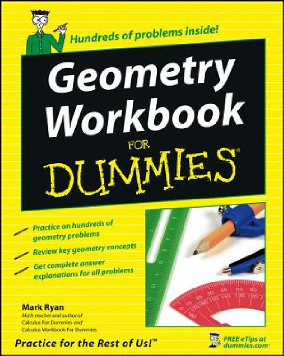 Geometry Workbook For Dummies by Joseph L. Verheijde