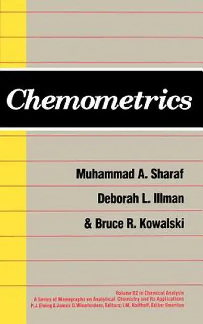 Chemometrics by Muhammad A. Sharaf