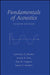 Fundamentals of Acoustics by Lawrence E. Kinsler