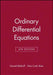 Ordinary Differential Equations by Garrett Birkhoff