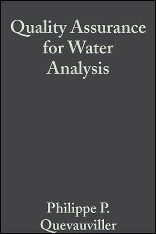 Quality Assurance for Water Analysis by Philippe Quevauviller