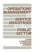 Operations Management in Service Industries and the Public Sector: Text and Cases by Christopher Voss