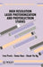 High Resolution Laser Photoionization and Photoelectron Studies by Ivan Powis