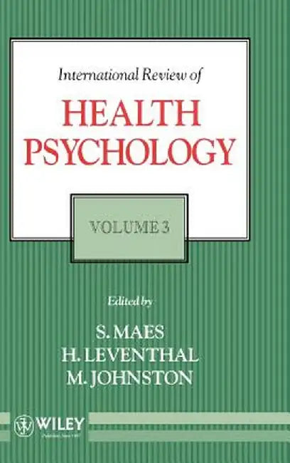 International Review of Health Psychology by S. Maes