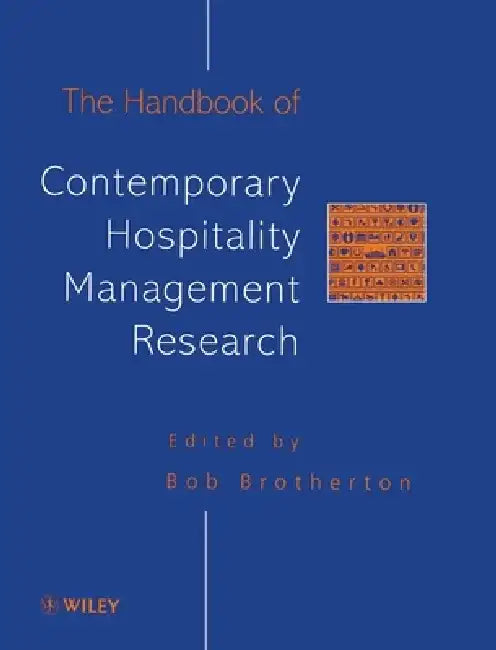 Contemporary Hospitality Management Research by Bob Brotherton