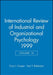 International Review of Industrial and Organizational Psychology, 1999 Volume 14 by Cary L. Cooper