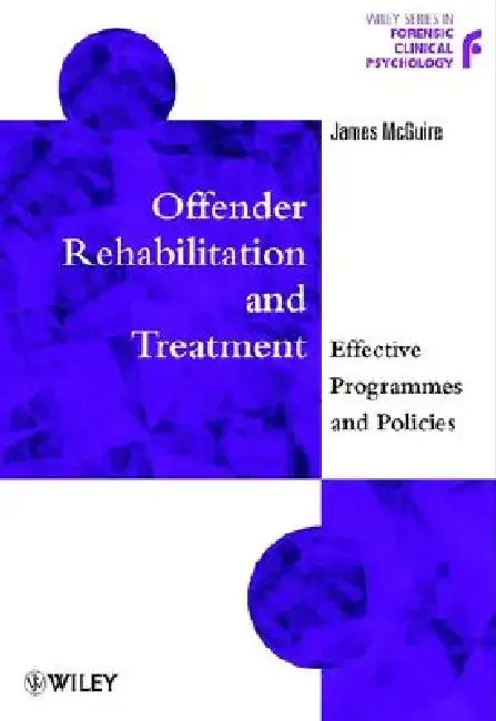 Offender Rehabilitation and Treatment: Effective Programmes and Policies to Reduce Re-Offending by James McGuire