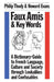 Faux Amis and Key Words