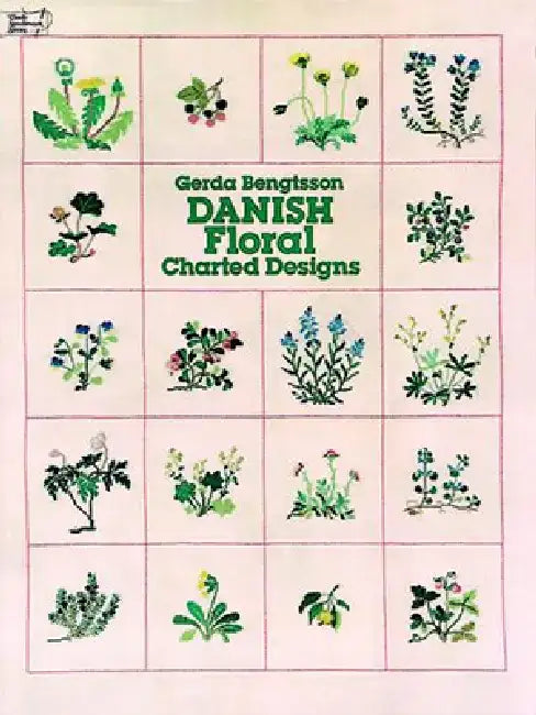Danish Floral Charted Designs by Gerda Bengtsson