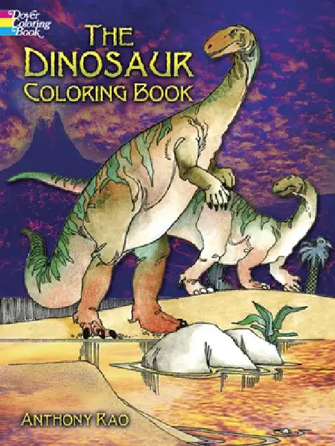 The Dinosaur Coloring Book by Anthony Rao