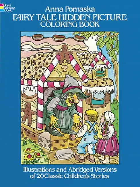 Fairy Tale Hidden Picture Coloring Book by Anna Pomaska