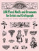 1001 Floral Motifs and Ornaments for Artists and Craftspeople by Carol Belanger Grafton