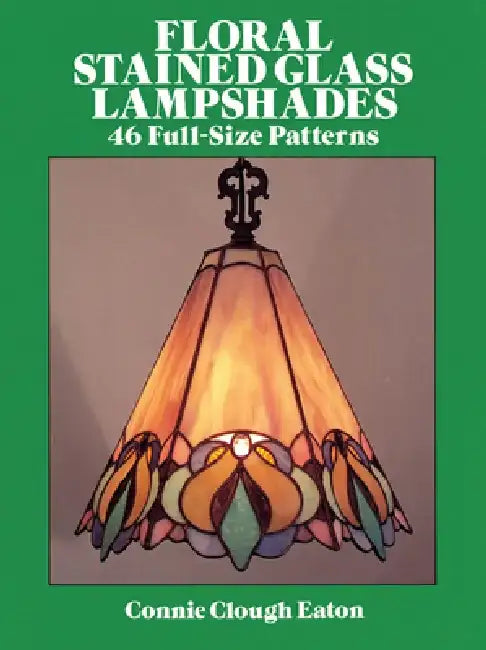 Floral Stained Glass Lampshades by Connie Clough Eaton
