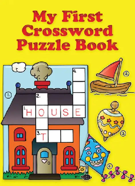 My First Crossword Puzzle Book by Anna Pomaska