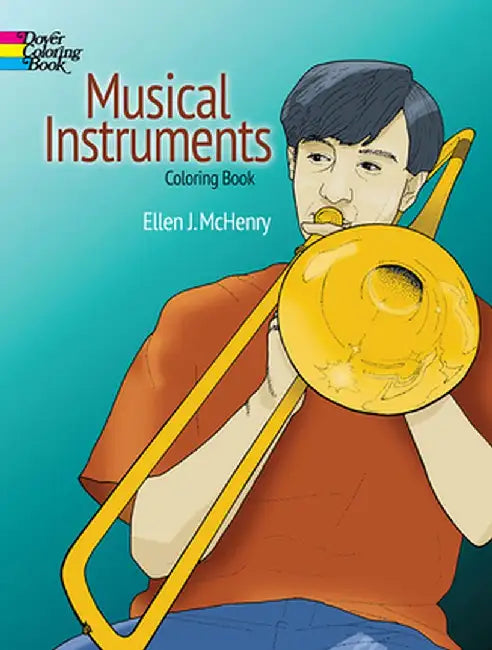 Musical Instruments Coloring Book by Ellen J. McHenry