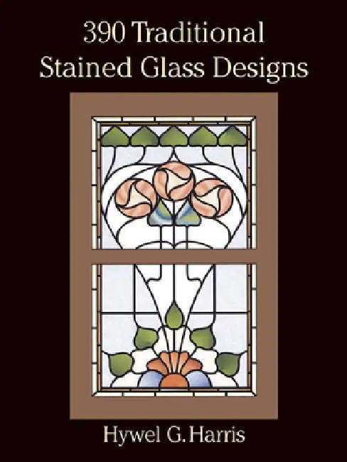 390 Traditional Stained Glass Designs 