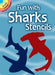 Fun with Sharks Stencils by Kennedy, Paul E.