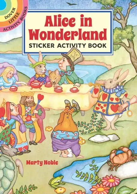 Alice in Wonderland Sticker Activity Book by Marty Noble