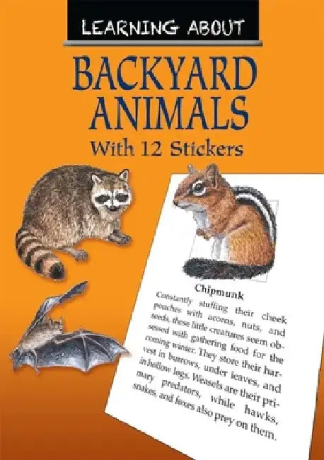 Learning about Backyard Animals by Sy Barlowe