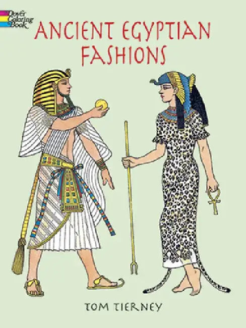 Ancient Egyptian Fashions Coloring Book by Tom Tierney