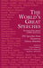 The World's Great Speeches: Fourth Enlarged (1999) Edition by Lewis Copeland
