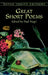 Great Short Poems by Paul Negri