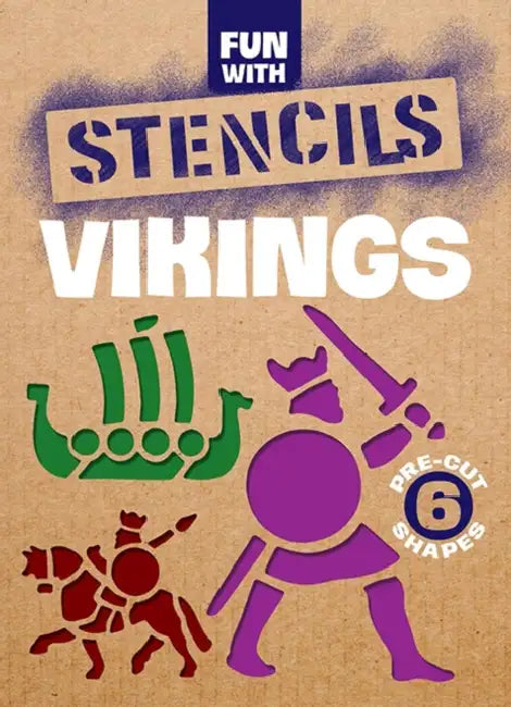 Fun with Vikings Stencils [With Stencils] by A. G. Smith