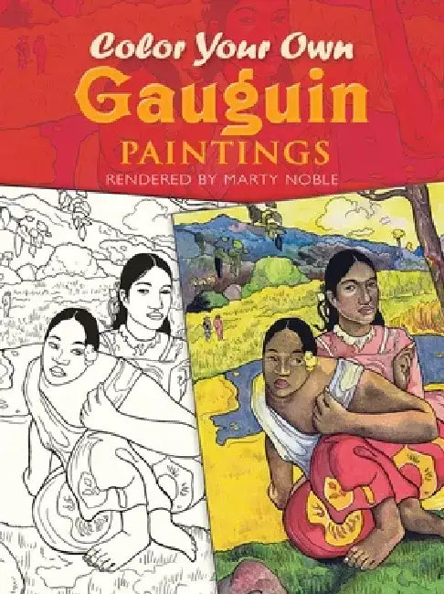 Color Your Own Gauguin Paintings by Paul Gauguin