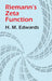 Riemann's Zeta Function by H. M. Edwards
